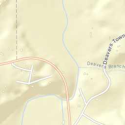 Little Warrior Alabama Street Map