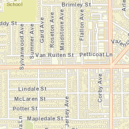 Norwalk, California Street Map