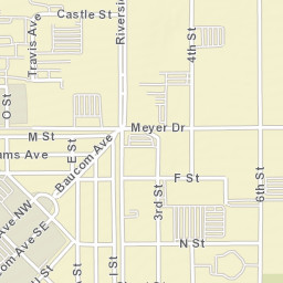 March Field California Street Map