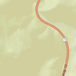 New Mexico 12, Gila National Forest, Aragon Street Map