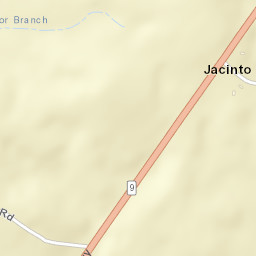 Jacinto Arkansas Street Map