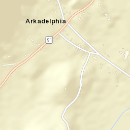 Arkadelphia Alabama Street Map