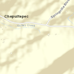 Chepultepec Alabama Street Map