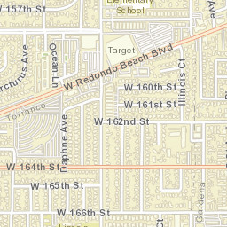Moneta California Street Map