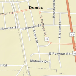 401-599 Pickens St, Dumas, AR 71639 Street Map