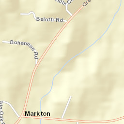 Markton Alabama Street Map