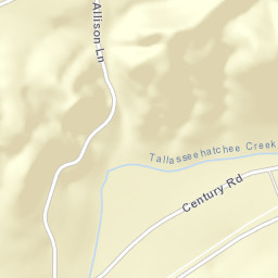 Maxwellborn Alabama Street Map