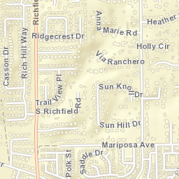 17857 Mariposa Ave, Yorba Linda, CA 92886, USA Street Map