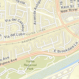 Esperanza California Street Map