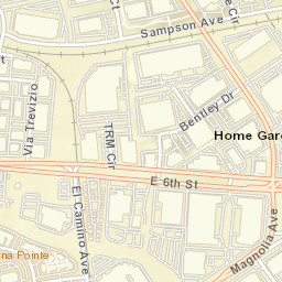 Porphyry California Street Map
