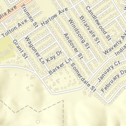Home Gardens California Street Map