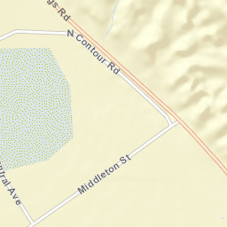 Eden California Street Map