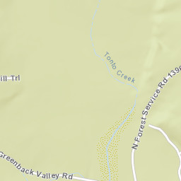 Punkin Center Arizona Street Map