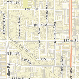 Dolley California Street Map