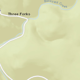 Three Forks Arizona Street Map