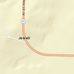 2233-2265 AR-41 Foreman AR Street Map