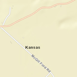 Kansas Arkansas Street Map