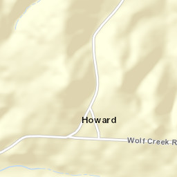 Howard Alabama Street Map