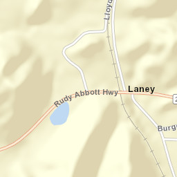 Crystal Springs Alabama Street Map