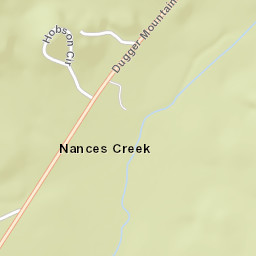 Nances Creek Alabama Street Map