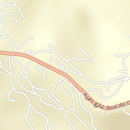Caza de Baabda Street Map