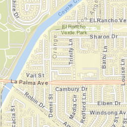 Bingham California Street Map