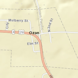 Locust, Ozan, AR 71855, USA Street Map
