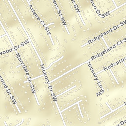 4572-4582 Ridgeland Dr SW Lilburn Street Map