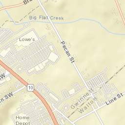 3997-4199 Pecan Road, Loganville, G Street Map