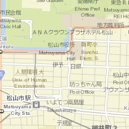 Matsuyama-shi Street Map