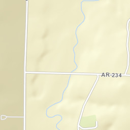 Line Road, Ouachita National Forest, Foreman Street Map