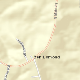 Ben Lomond Arkansas Street Map