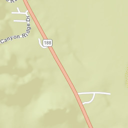 Tonto Basin Arizona Street Map