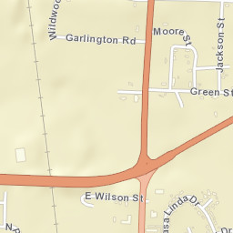 North Fordyce Arkansas Street Map