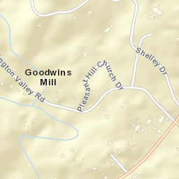 Goodwins Mill Alabama Street Map