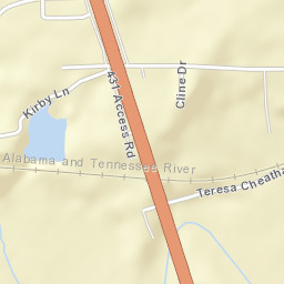 West Wellington Alabama Street Map