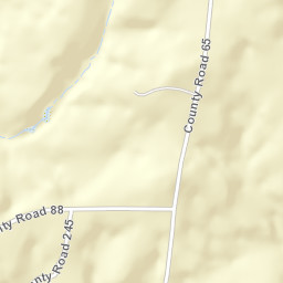 Piney Woods Alabama Street Map