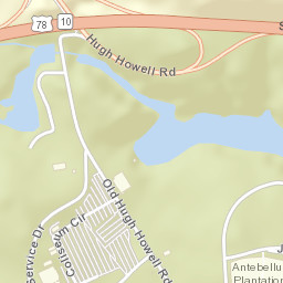 Stone Mountain Fwy Stone Mountain Street Map