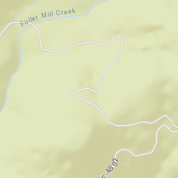 Pine Wood California Street Map