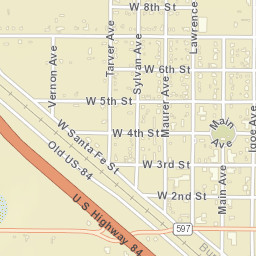 West 4th Street, Anton, TX 79313, USA Street Map