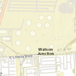 Watson Junction California Street Map
