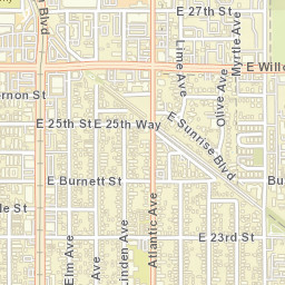 Willowville California Street Map