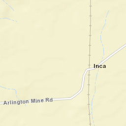 Inca California Street Map