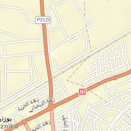 Bouznika Street Map