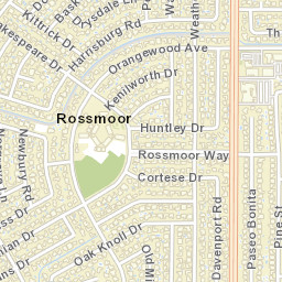 11532-11594 Los Alamitos Boulevard, Los Alamitos Street Map