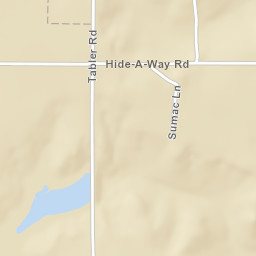 18 Hide-A-Way Ln Thackerville OK Street Map