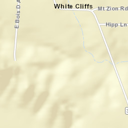 White Cliffs Arkansas Street Map