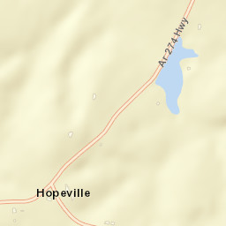 Highway 274, Fordyce, AR 71742, USA Street Map