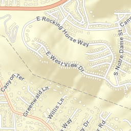 19871 Highcrest Cir, Santa Ana, CA Street Map