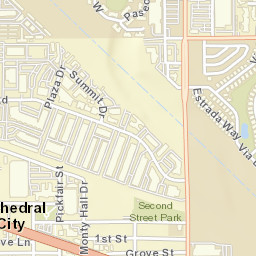 Suntown California Street Map
